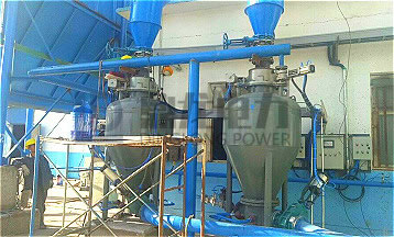 倉式氣力輸送泵